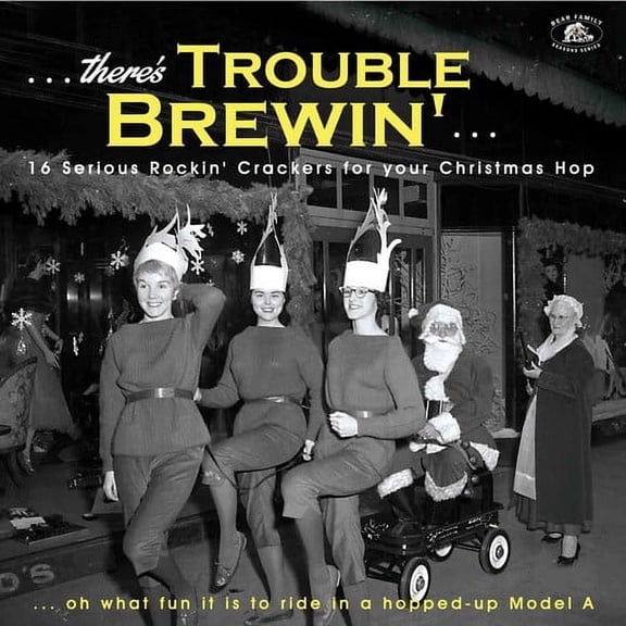 Various Artists - There's Trouble Brewin': 16 Serious Rocki' Crackers For Your Christmas Hop (Various Artists) - Music & Performance - Vinyl