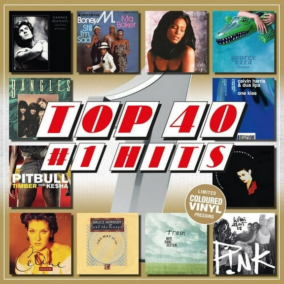 Various Artists - Top 40 Number 1 Hits / Various - 140-Gram Colored Vinyl - Music & Performance