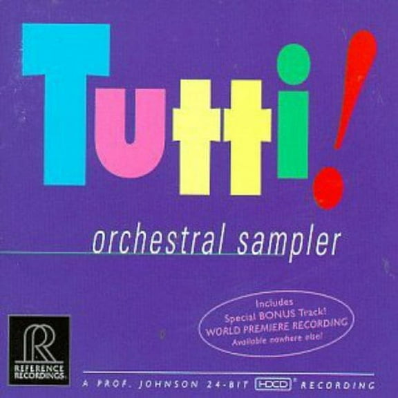 Various Artists - Tutti Orchestral Sampler / Various - Music & Performance - SACD