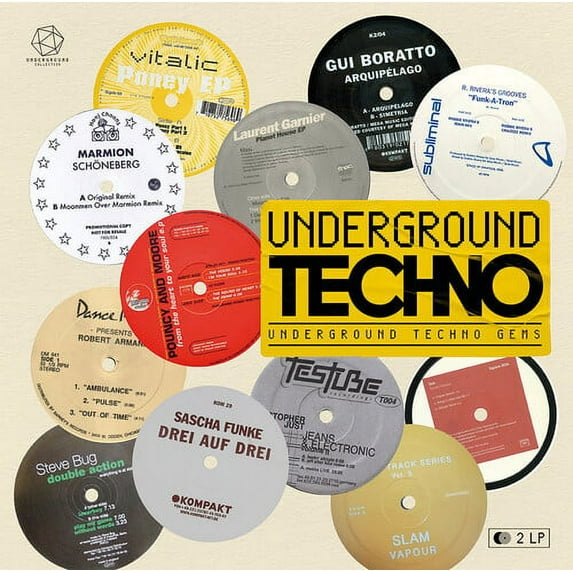 Various Artists - Undergound Techno / Various - Music & Performance - Vinyl