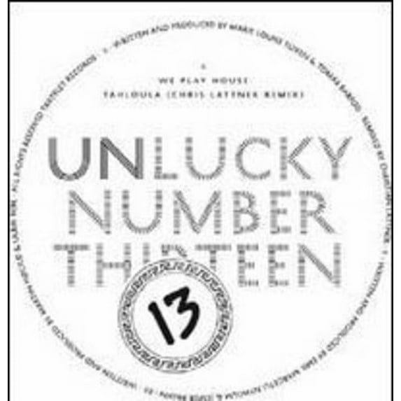 Various Artists - Unlucky Number Thirteen - Electronica - Vinyl