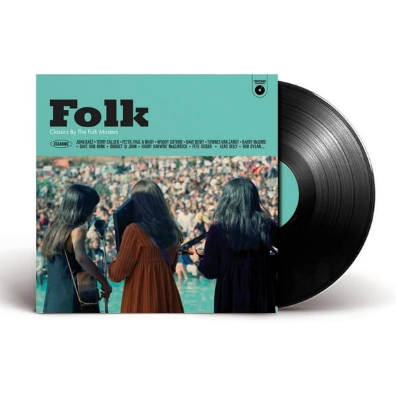 Various Artists Vintage Sounds - Folk (Vinyl Record) 12" Album