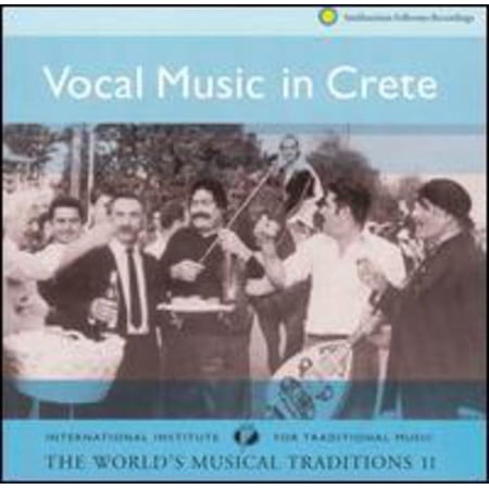 Various Artists - Vocal Music In Crete: The World's Musical Traditions, Vol. 2 - World / Reggae - CD