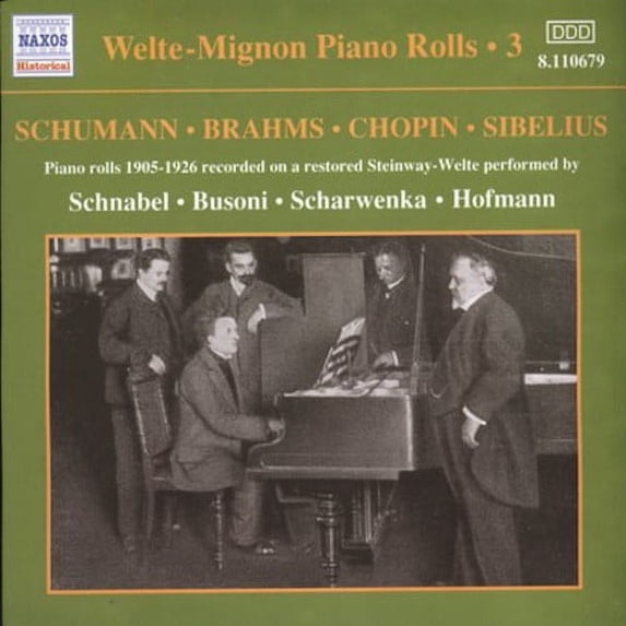 Various Artists - Welt-Mignon Piano Rolls-Vol. 3 - Music & Performance - CD