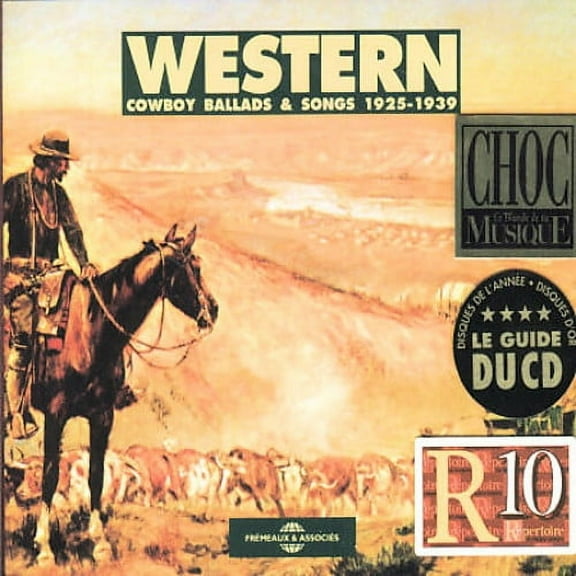 Various Artists - Western Cowboy Ballads & Songs 1925-39 - Music & Performance - CD