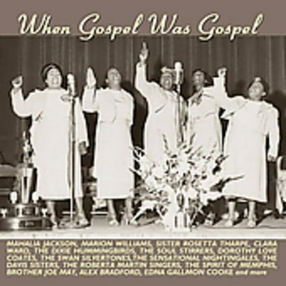 Various Artists - When Gospel Was Gospel - Music & Performance - CD