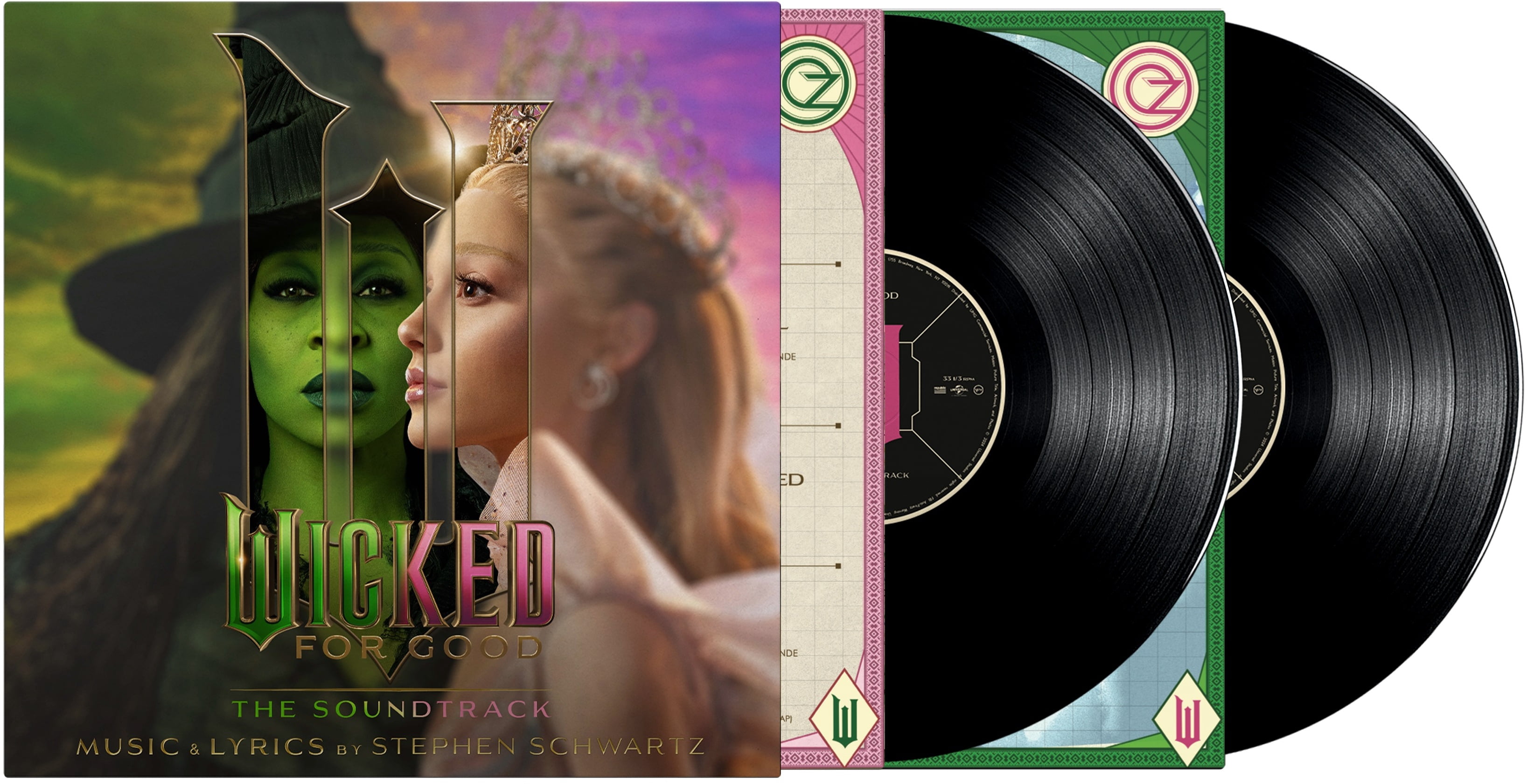 Various Artists - Wicked: For Good - The Soundtrack - 2 LP Vinyl