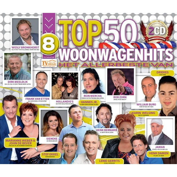 Various Artists Woonwagenhits Top 50 Deel 8 (CD)