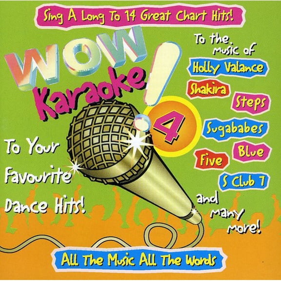 Various Artists - Wow Let's Karaoke, Vol. 4 - Music & Performance - CD
