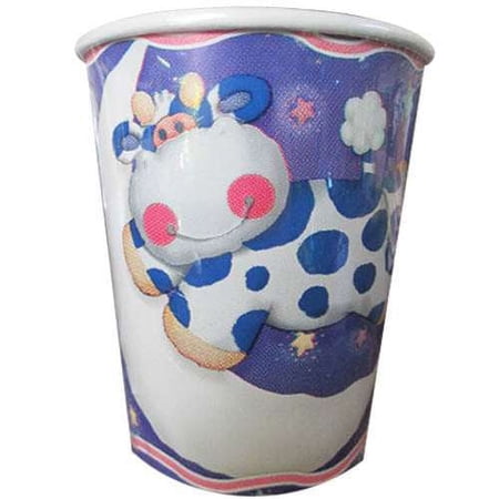 Various Baby Shower 9oz Multicolor Star Paper Cups (Set of 25)