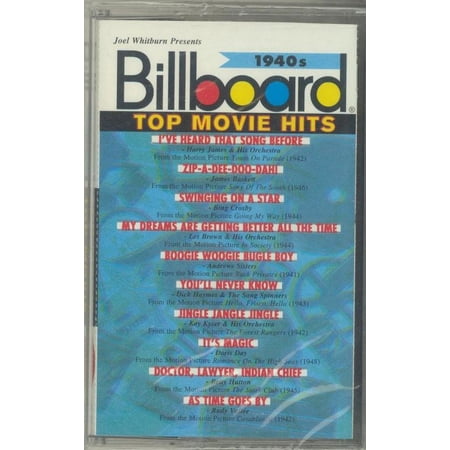 Various - Billboard Top Movie Hits 1940's - Cassette