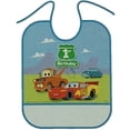 thumbnail image 1 of Various Cars 1st Birthday Blue Plastic Bib, 1 Piece, 1 of 2