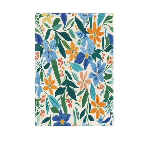 Various Color Flowers Garden Flag Double Sided Outdoor Banners Yard Flags for Garden Home Holiday Decorations