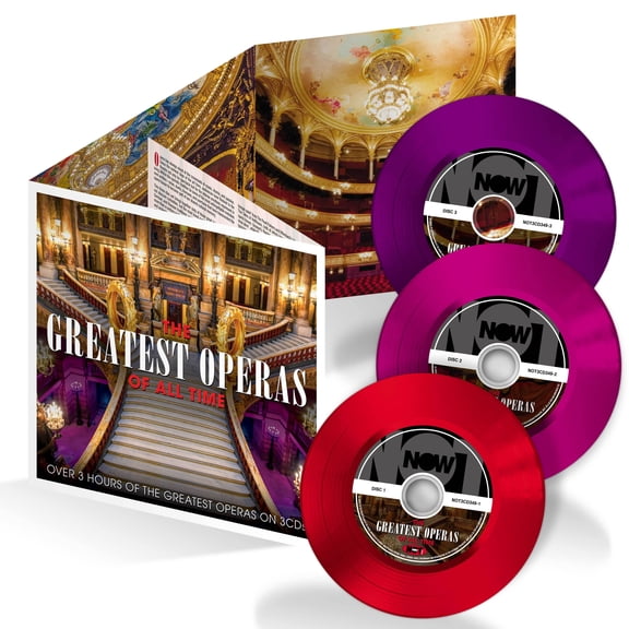 Various Composers The Greatest Operas of All Time (CD) Box Set