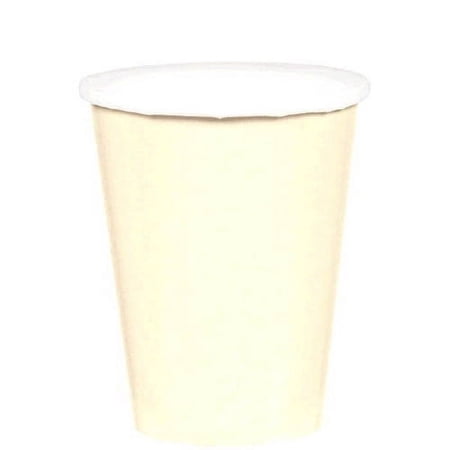 Various Creme Paper Mugs, 9 oz, Set of 8