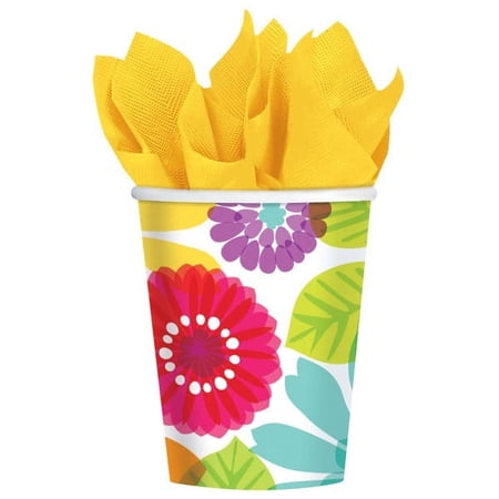 Various 'Day in Paradise' 9oz Paper Cups (8ct)