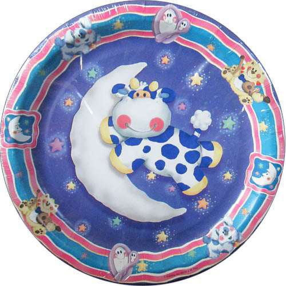 Various Disposable Paper Plates, 25 Count, Baby Shower