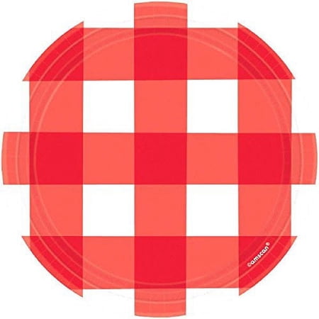 Various Disposable Paper Plates, 7.3", 8 Count, (1 Pack)