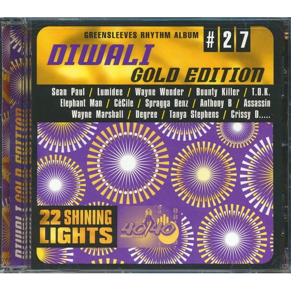 Various - Diwali Gold Edition (rhythm: "Diwali") (22 tracks) - CD