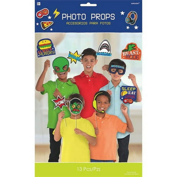 Various Epic Party Photo Prop Set (13pc)