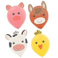 thumbnail image 1 of Farm Party 'Barnyard Birthday' Balloon Decorating Kits (6ct), 1 of 1