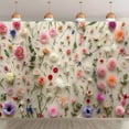 thumbnail image 1 of Various Flowers Backdrop Banner - Perfect for Living Room, Bedroom, Office, Birthday & Anniversary Decor, Easy-to-Use Photo Backdrop for Indoor & Outdoor, 1 of 4