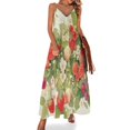 thumbnail image 1 of Various Fruits Design Sleeveless Dress Woman Fashion Long Dresses Women's Summer Suit Dress 2025, 1 of 7