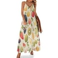 thumbnail image 1 of Various Fruits Design Sleeveless Dress Woman Fashion Long Dresses Women's Summer Suit Dress 2025, 1 of 7