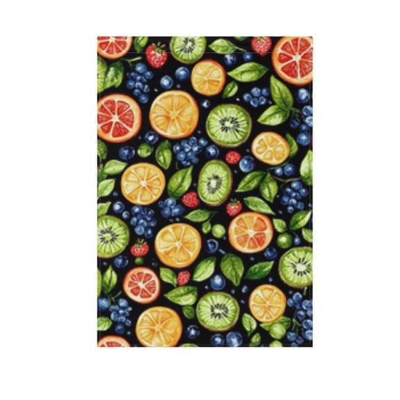 Various Fruits Garden Flag Double Sided 12 x 18/28 x 40 Inch Yard Flag Home Outdoor Yard Patio Lawn Decor
