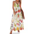 thumbnail image 1 of Various Fruits Sleeveless Dress Woman Fashion Long Dresses Women's Summer Suit Dress Summer 2025 Women, 1 of 7
