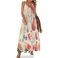 thumbnail image 1 of Various Fruits Sleeveless Dress Woman Fashion Long Dresses Women's Summer Suit Dress Summer 2025 Women, 1 of 7