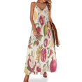 thumbnail image 1 of Various Fruits Sleeveless Dress for Women Clothing Female Women's Summer Skirt, 1 of 7