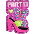 thumbnail image 1 of Various Glitzy Girl Printed Invitations with Envelopes, 8 Count, 1 of 1