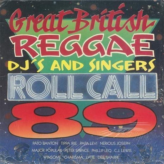 Various - Great British Reggae Dj's & Singers Roll Call '89 - LP