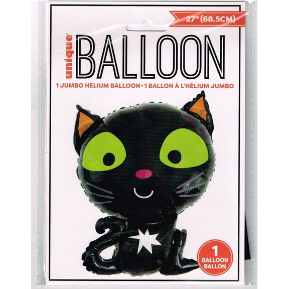 Various Halloween Cat Jumbo Foil Mylar Balloon (1ct)