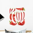 thumbnail image 1 of Various Hot Chili Peppers Wall Decal Sticker Set Wallmonkeys Individual Peel and Stick Graphics on a (12 in H x 11 in W) Sticker Sheet WM502748, 1 of 4