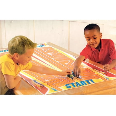 Various Hot Wheels Fast Action Maze Race Party Board Games, Poster Paper