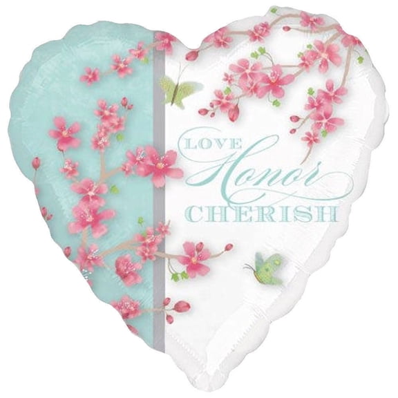 Various Jumbo Foil Mylar Wedding and Bridal Balloon (1ct)