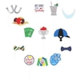 thumbnail image 1 of Various Kentucky Derby Derby Day Photo Prop Set, Multicolor, 13 Pieces, 1 of 1