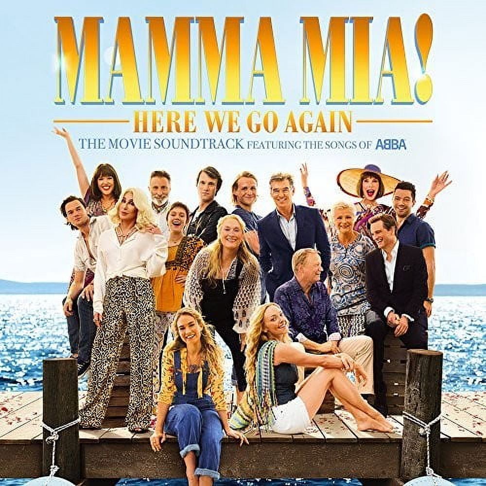 MAMMAMIA HERE WE GO AGAINパンフレット Mamma Mia Here We Go Again Romantic Movie Wall Art Home