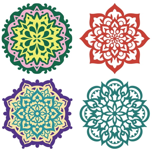 Various Mandala Cutting Dies for Card Making Frame Dies Carbon Steel Cut Die Border Stencils Scrapbooking Embossing Template