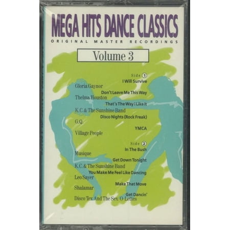 Various - Mega Hits Dance Classics Volume 3 - Cassette