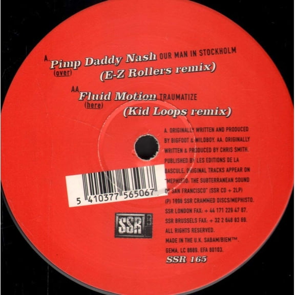 Various Mephisto Remixes 1 (Vinyl Record)