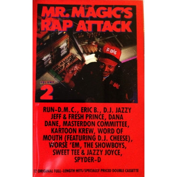 Various - Mr. Magic's Rap Attack Volume 2 (Cassette) (Mint (M))