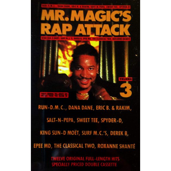 Various - Mr. Magic's Rap Attack Volume 3 (Cassette) (Mint (M))
