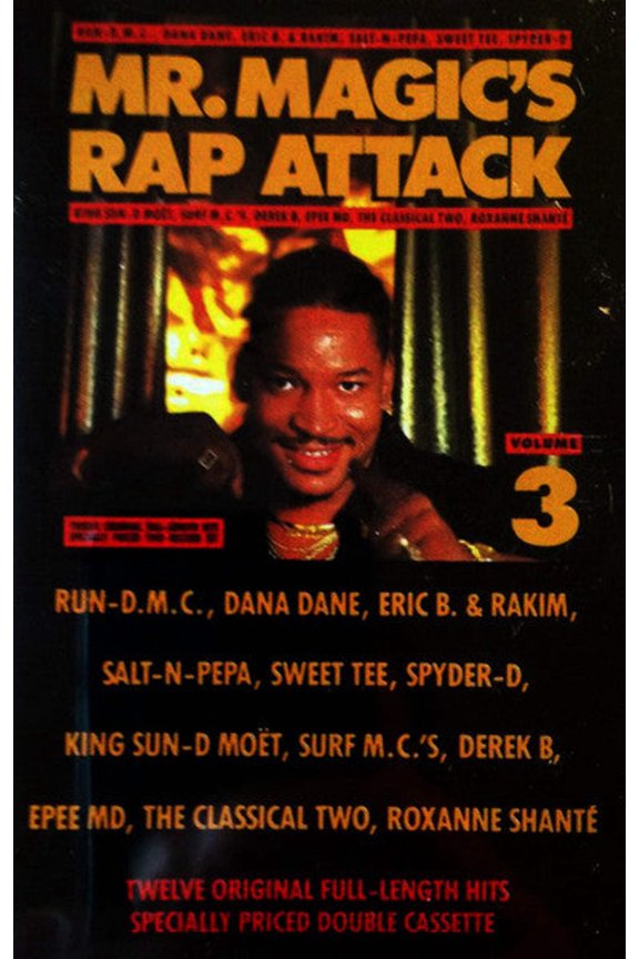 Various - Mr. Magic's Rap Attack Volume 3 (Cassette) (Mint (M))