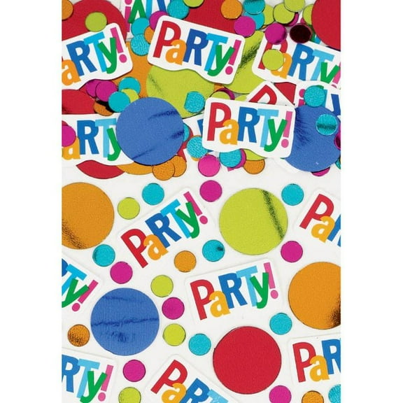 Various Multi-Color Polka Dots Congrats Confetti 2.5oz