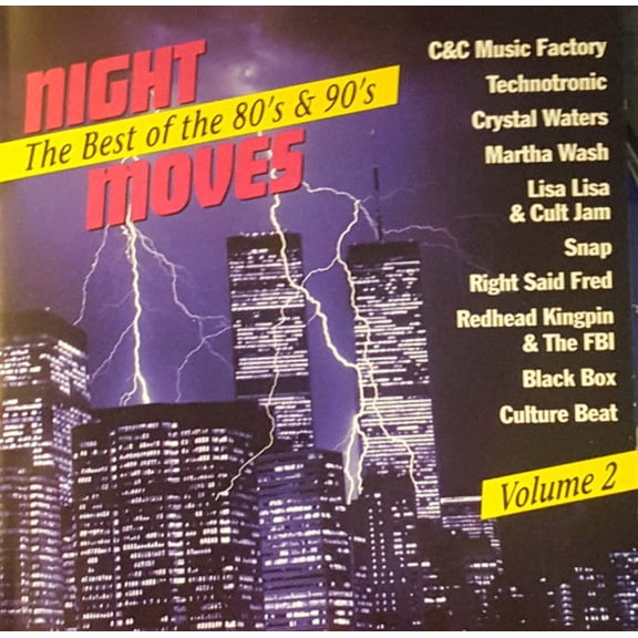 Various - Night Moves: The Best Of The 80's 90's Volume 2 (CD) (Mint (M))