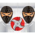 thumbnail image 1 of Various Ninja Honeycomb Decorations, 3 Pieces, 1 of 1