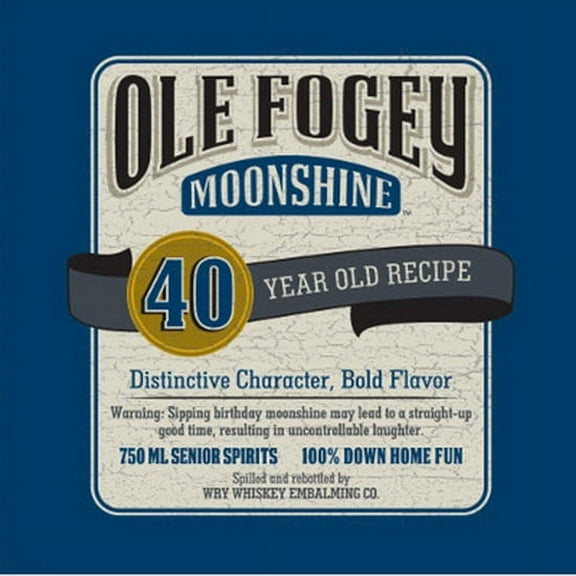 Various 'Ole Fogey' Party Disposable Napkins, 16 Count